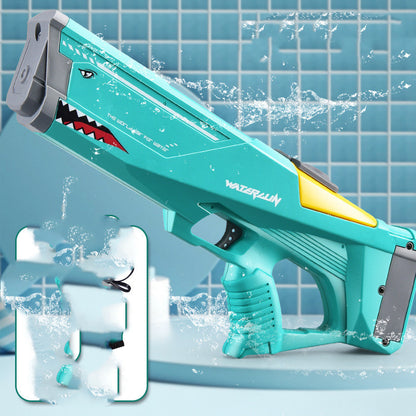 Pistola ad Acqua Elettrica Squalo per Bambini
