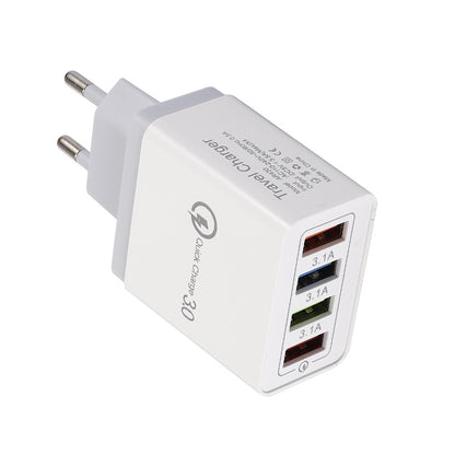 Caricatore USB Rapido 4 Porte Quick Charge 3.0